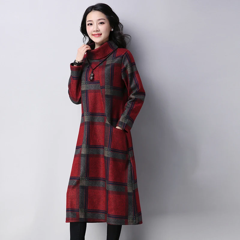 2020 Winter Women's Warm Fleece Oversize Dress Causal Empire Collar Thick Fabric OL Commute Shirt Dress
2020 Winter Women's Warm Fleece Oversize Dress Causal Empire Collar Thick Fabric OL Commute Shirt Dress
