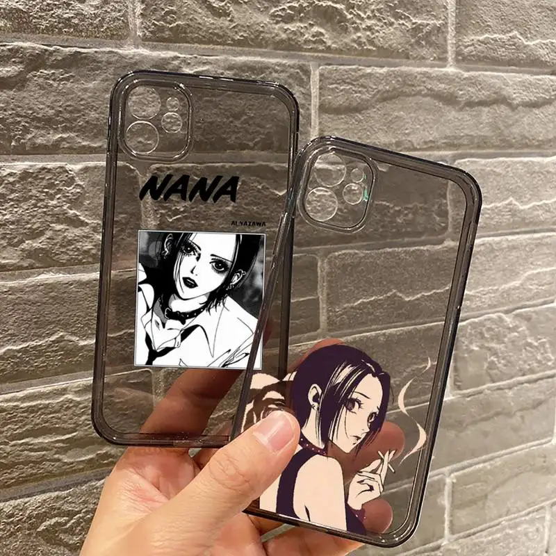 Nana Osaki Anime Clear Phone Case Transparent for iPhone 7 8 11 12 se 2020 mini pro X XS XR MAX Plus Mobile Phones case
Nana Osaki Anime Clear Phone Case Transparent for iPhone 7 8 11 12 se 2020 mini pro X XS XR MAX Plus Mobile Phones case