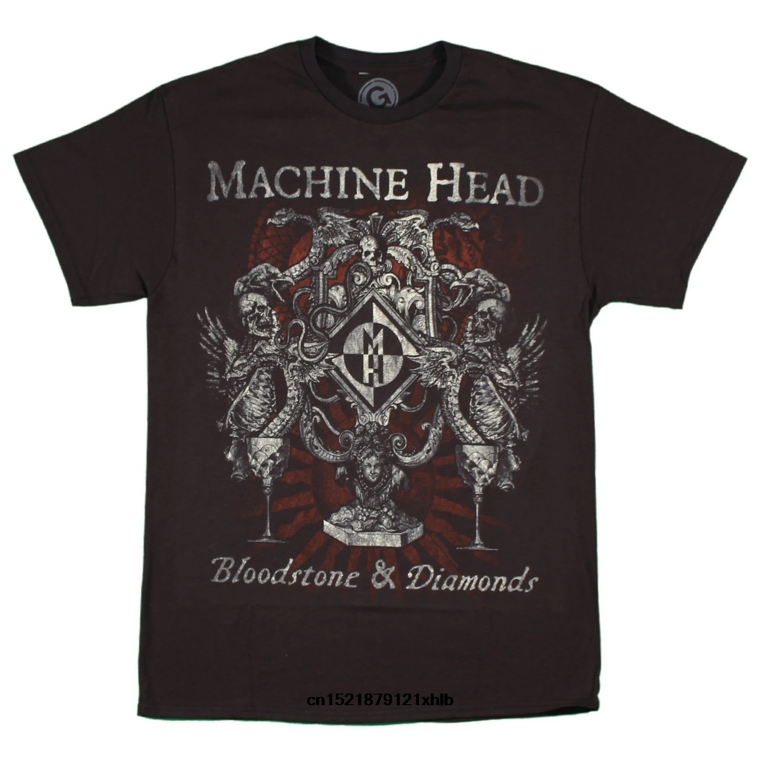 Футболка Мужская/женская, забавная Модная рубашка с принтом машинной головы крови Камень Скелет крест 
Футболка Мужская/женская, забавная Модная рубашка с принтом машинной головы крови Камень Скелет крест