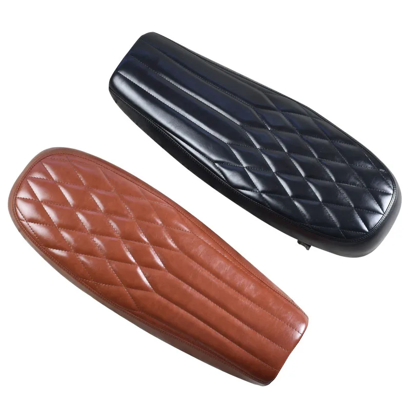 630mm Stripe & Rhombus Universal Vintage Motorcycle Seat Cushion Handmade Oldschool Classic Motorbike for MASH125 MUTT125 250 
630mm Stripe & Rhombus Universal Vintage Motorcycle Seat Cushion Handmade Oldschool Classic Motorbike for MASH125 MUTT125 250