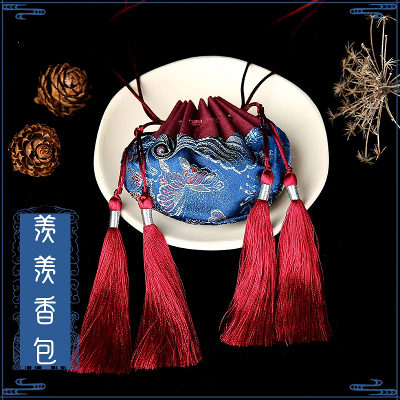 Anime Grandmaster of Demonic Cultivation The Untamed Wuxian Cosplay Sachet Amulet Pouch Cloth Bag Tassel Pendant Accessories
Anime Grandmaster of Demonic Cultivation The Untamed Wuxian Cosplay Sachet Amulet Pouch Cloth Bag Tassel Pendant Accessories