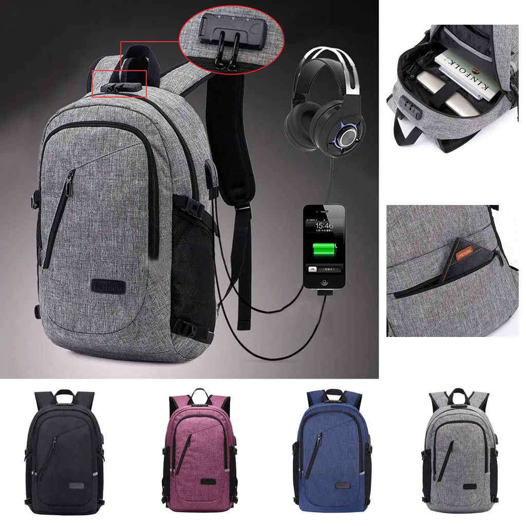 Рюкзак для ноутбука с несколькими карманами дорожные рюкзаки путешествий