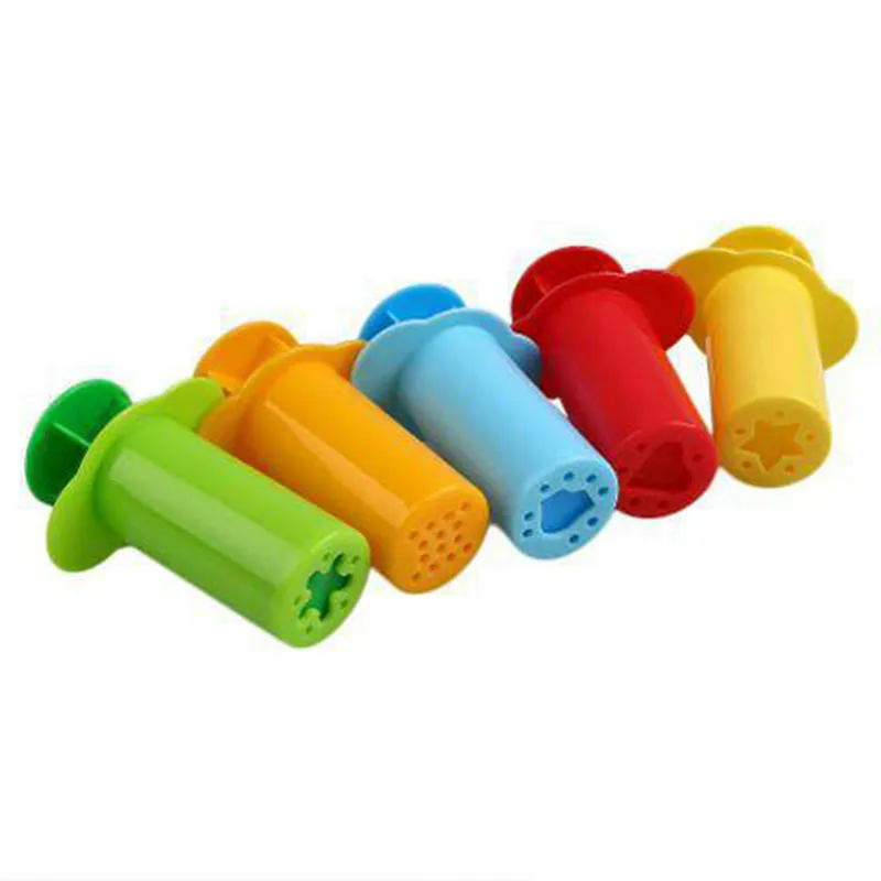 5Pcs Plasticine Multi-color Funny Mold Polymer Clay Tools Plastic Kids DIY Crafting Set Syringes Shape Learning Educational Toy
5Pcs Plasticine Multi-color Funny Mold Polymer Clay Tools Plastic Kids DIY Crafting Set Syringes Shape Learning Educational Toy