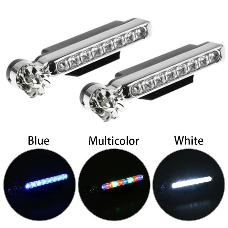 2pcs Wind Powered 8 LED Car Light External DRL Running Lights Headlight Fog Light Lamp Auto Daylight Wind Energy Without Wiring 
2pcs Wind Powered 8 LED Car Light External DRL Running Lights Headlight Fog Light Lamp Auto Daylight Wind Energy Without Wiring