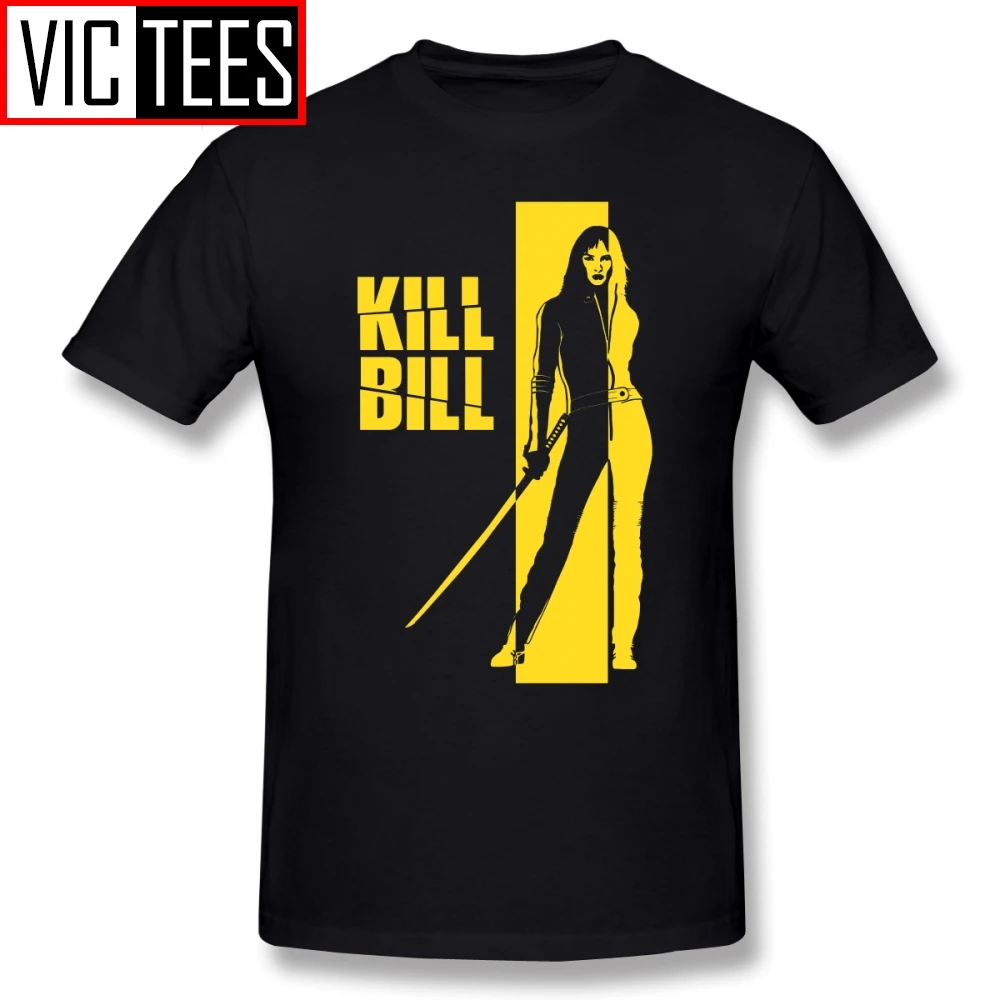 

Mens Kill Bill T Shirts Kill Bill T-Shirt Male Summer Tee Shirt Fun 100% Percent Cotton Print Tshirt