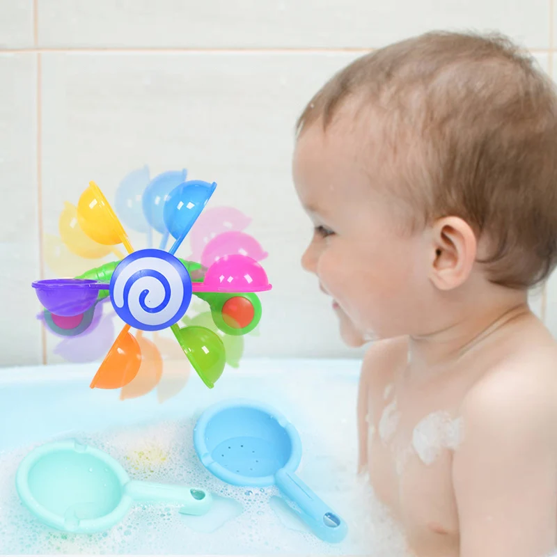 Baby Bath Toys Play In Scoop Water Mini Windmill Waterwheel Toddler Bathroom Bathtub Bathing Toy Kids Summer Swimming Pool Games
Baby Bath Toys Play In Scoop Water Mini Windmill Waterwheel Toddler Bathroom Bathtub Bathing Toy Kids Summer Swimming Pool Games
