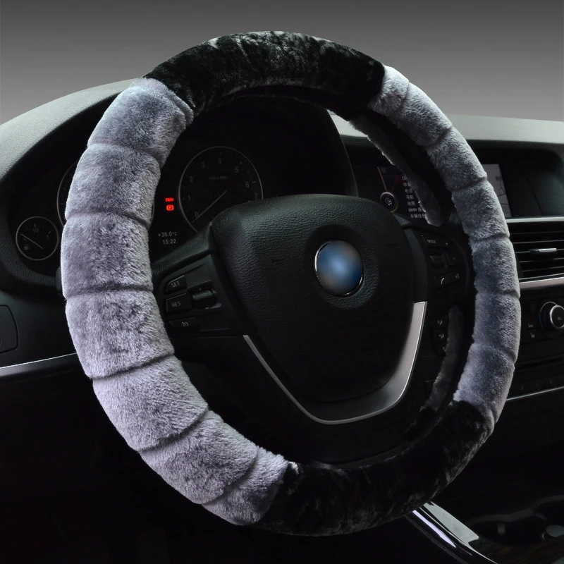 Car Steering Wheel Cover for Winter ,Plush l Cover 37-38CM (99% models are suitable for M size) , warm your hands in winter
Car Steering Wheel Cover for Winter ,Plush l Cover 37-38CM (99% models are suitable for M size) , warm your hands in winter