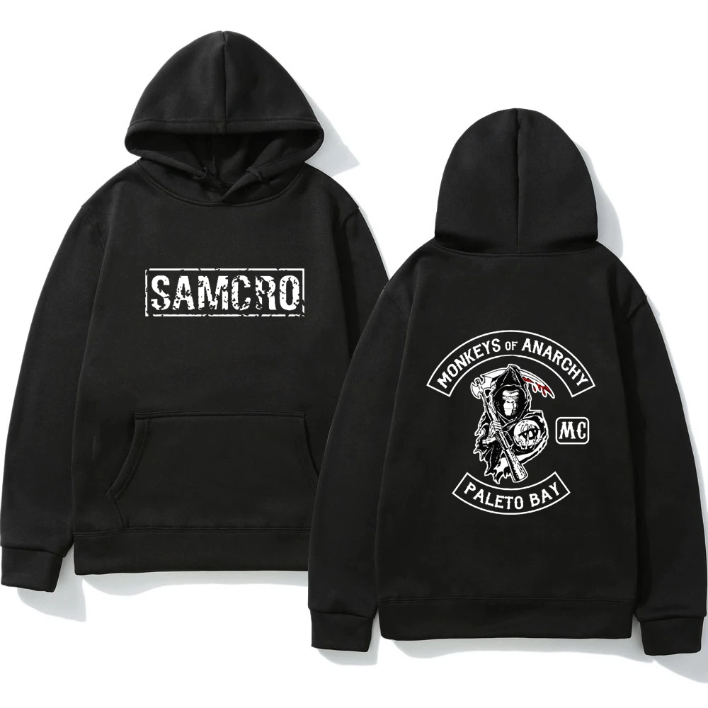 Sons of Anarchy SAMCRO Double Sided Print Hoodie Men Womnen Daily All-match Fleece Pullover Teens Tracksuit Sweatshirts Hoodies
Sons of Anarchy SAMCRO Double Sided Print Hoodie Men Womnen Daily All-match Fleece Pullover Teens Tracksuit Sweatshirts Hoodies