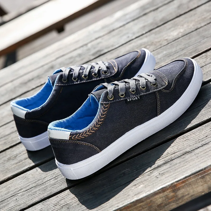 Canvas Men Shoes Denim Lace-Up Men Casual Shoes New 2018 Plimsolls Breathable Male Footwear Spring Autumn men footwear
Canvas Men Shoes Denim Lace-Up Men Casual Shoes New 2018 Plimsolls Breathable Male Footwear Spring Autumn men footwear