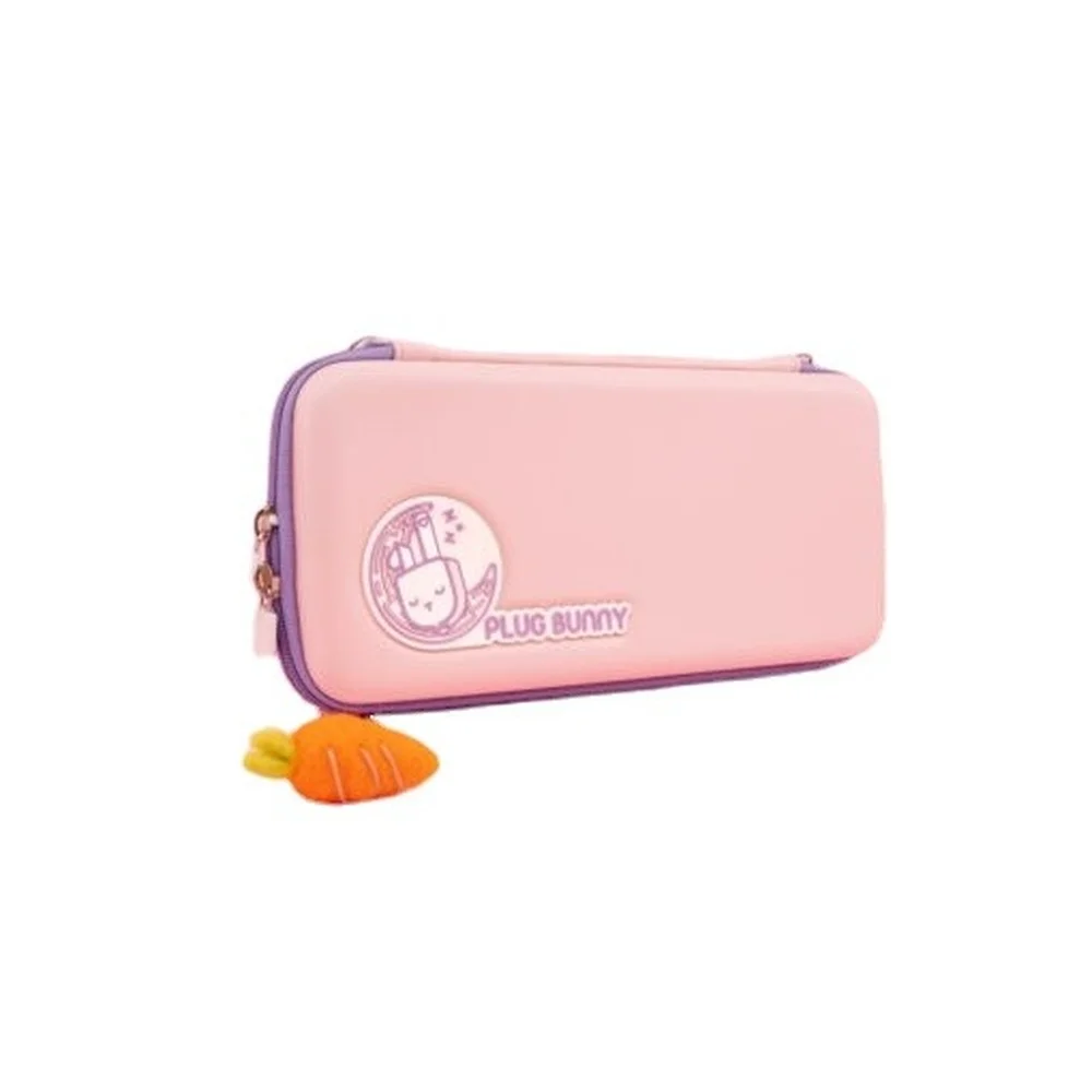 Plug Bunny Storage Bag With 8 Game-cards Slot Compatible With Switch Lite Storage Bag for Nintendo Switch Case Game Portable Bag
Plug Bunny Storage Bag With 8 Game-cards Slot Compatible With Switch Lite Storage Bag for Nintendo Switch Case Game Portable Bag