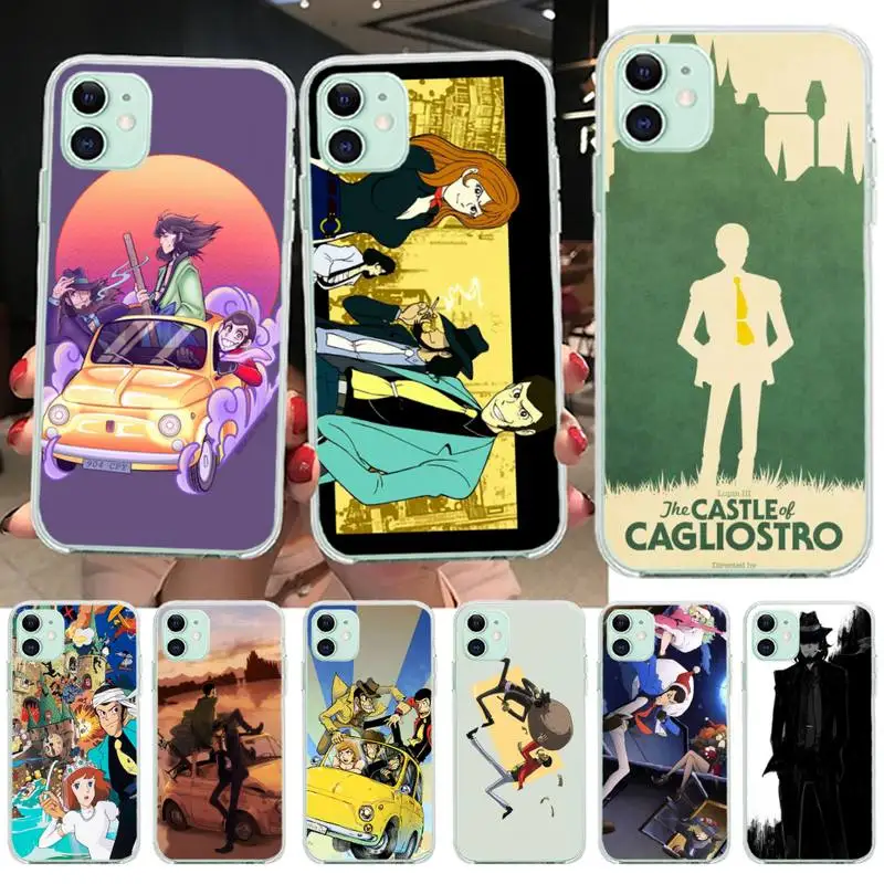 Чехол для телефона Lupin III с изображением замка каглиостро iPhone 11 pro XS MAX 8 7 6 6S Plus X 5S SE