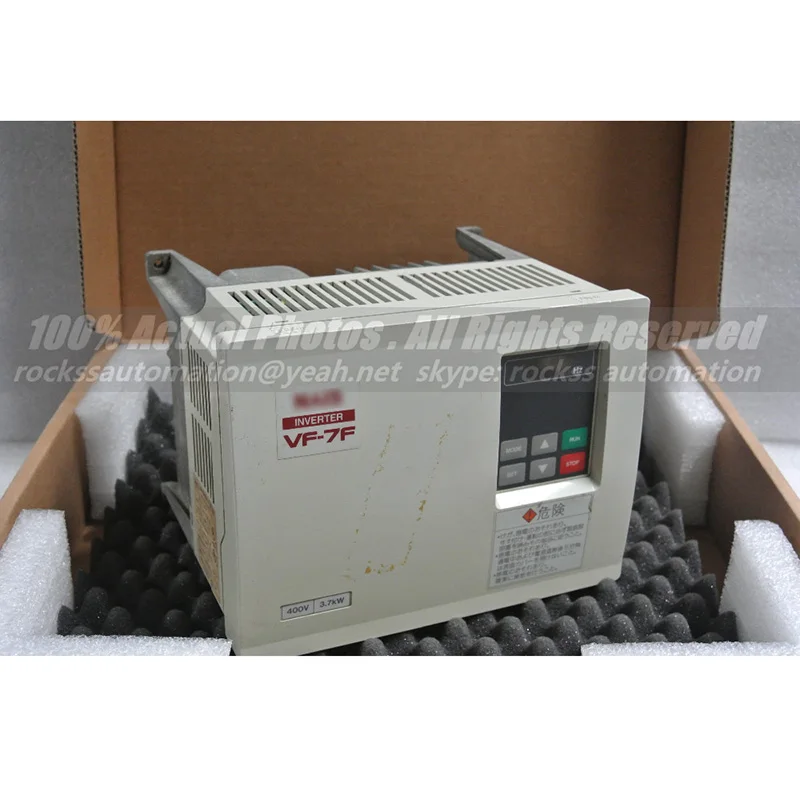 VF-7F BFV70374F 3,7 кВт, б/у в хорошем состоянии с бесплатной доставкой DHL / EMS
VF-7F BFV70374F 3,7 кВт, б/у в хорошем состоянии с бесплатной доставкой DHL / EMS