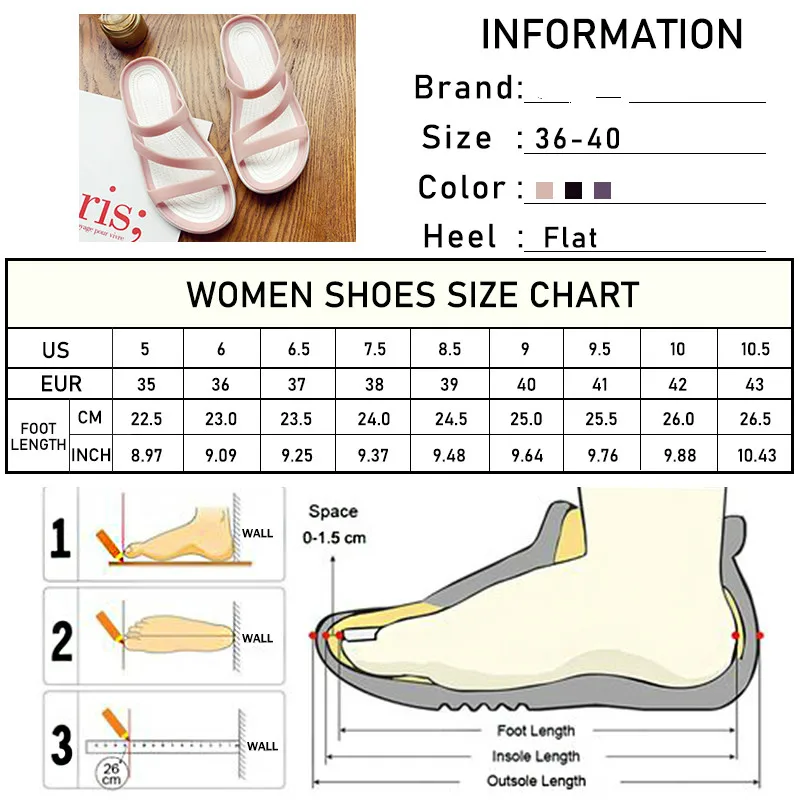 Jelly Shoes Women Slippers 2020 Indoor Shoe Flat Women's Summer Women Non Slip Flats Female Comfort Beach Shoes Ladies Footwear
Jelly Shoes Women Slippers 2020 Indoor Shoe Flat Women's Summer Women Non Slip Flats Female Comfort Beach Shoes Ladies Footwear