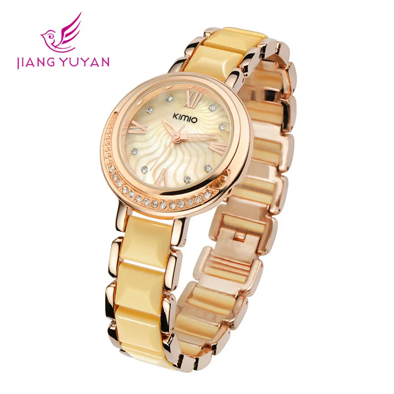 2020 New Brand Ladies Water Drill Watch Fashion Leisure Stainless Steel Golden Dial Quartz Watch Gift for Ladies RelogioFeminino
2020 New Brand Ladies Water Drill Watch Fashion Leisure Stainless Steel Golden Dial Quartz Watch Gift for Ladies RelogioFeminino