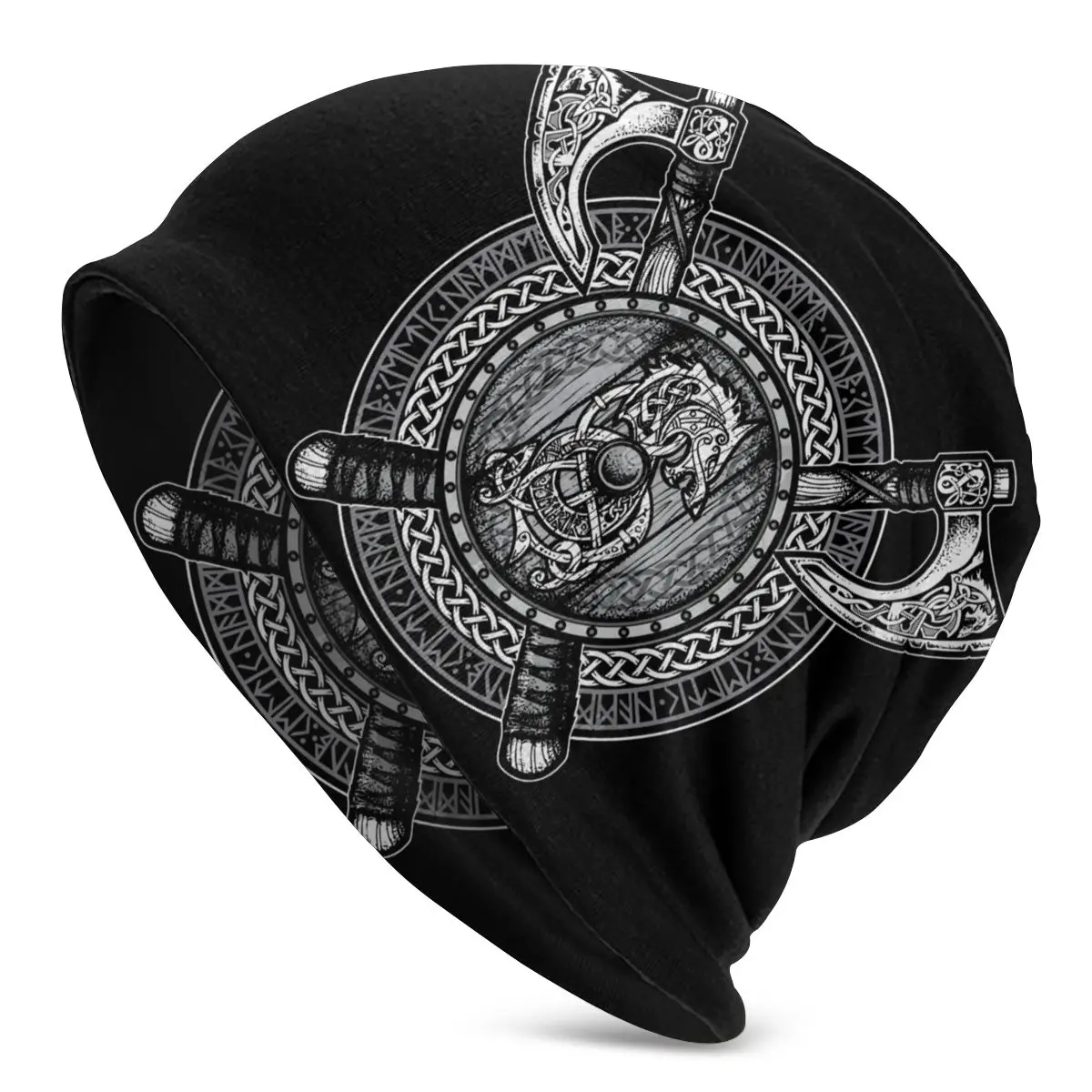 Adult Men's Knit Hat Fenrir Viking Shield (Grayscale) Vikings(1) Bonnet Hats summer cap R339 Cute Unisex Knitting Hat
Adult Men's Knit Hat Fenrir Viking Shield (Grayscale) Vikings(1) Bonnet Hats summer cap R339 Cute Unisex Knitting Hat