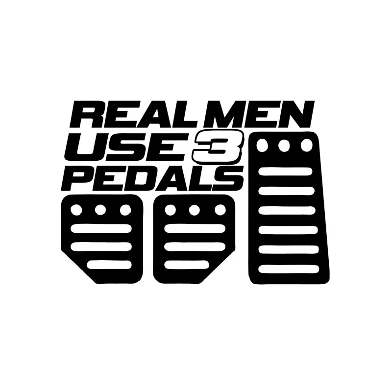 Car Stickers Creative Real Person Using 3 Pedals Fun PVC Decals Car Stickers Black and Silver Fittings 15.5 Cm *10.6 Cm
Car Stickers Creative Real Person Using 3 Pedals Fun PVC Decals Car Stickers Black and Silver Fittings 15.5 Cm *10.6 Cm