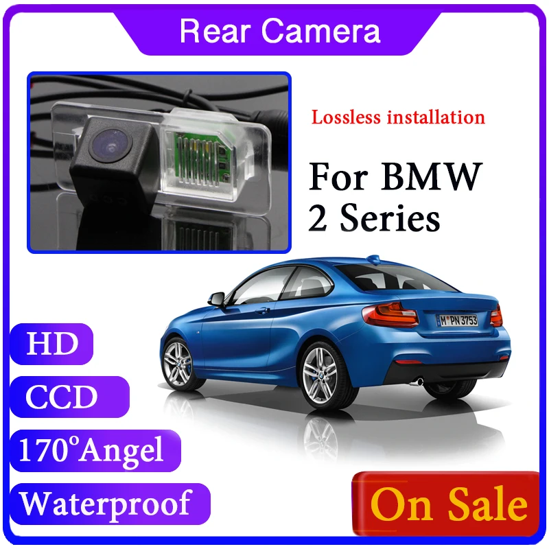 Автомобильная камера заднего вида для BMW 2 серии F22 F45 F46 2014 ~ 2020 Автомобильная камера заднего вида
Автомобильная камера заднего вида для BMW 2 серии F22 F45 F46 2014 ~ 2020 Автомобильная камера заднего вида