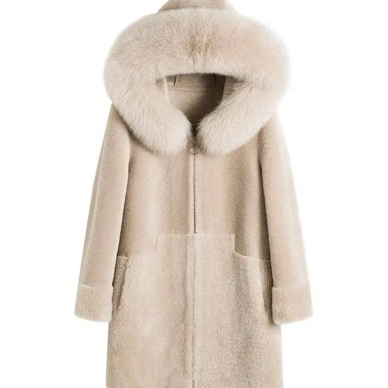 Winter female senior imitation rabbit fur coat, luxury coat long fur coat, loose lapel coat, thick, warm, large women's plush co
Winter female senior imitation rabbit fur coat, luxury coat long fur coat, loose lapel coat, thick, warm, large women's plush co