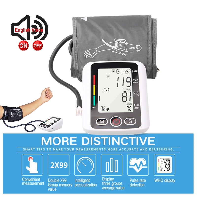 Blood pressure monitoring Home elderly health measuring blood pressure Voice Arm pose Sphygmomanometer 
Blood pressure monitoring Home elderly health measuring blood pressure Voice Arm pose Sphygmomanometer