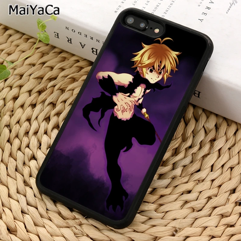 MaiYaCa мелиодас семь смертных грехов чехол для телефона iPhone 5 6 7 8 plus 11 12 13 Pro X XR XS Max
