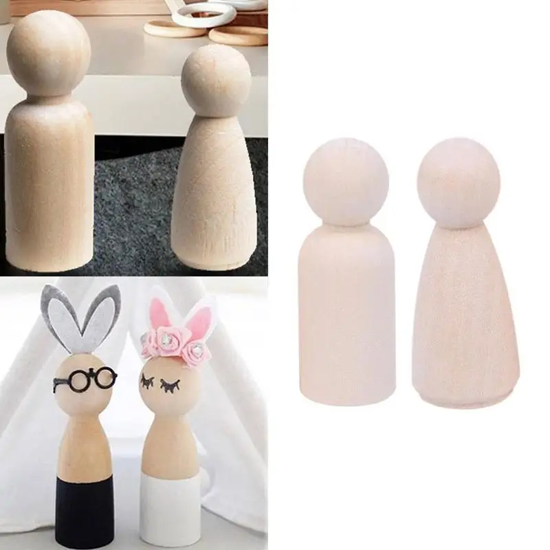DIY Wood Crafts Unfinished Wood Painting Family Men & Women Wooden Peg Dolls Toys Craft Wood Cutouts Decoration
DIY Wood Crafts Unfinished Wood Painting Family Men & Women Wooden Peg Dolls Toys Craft Wood Cutouts Decoration