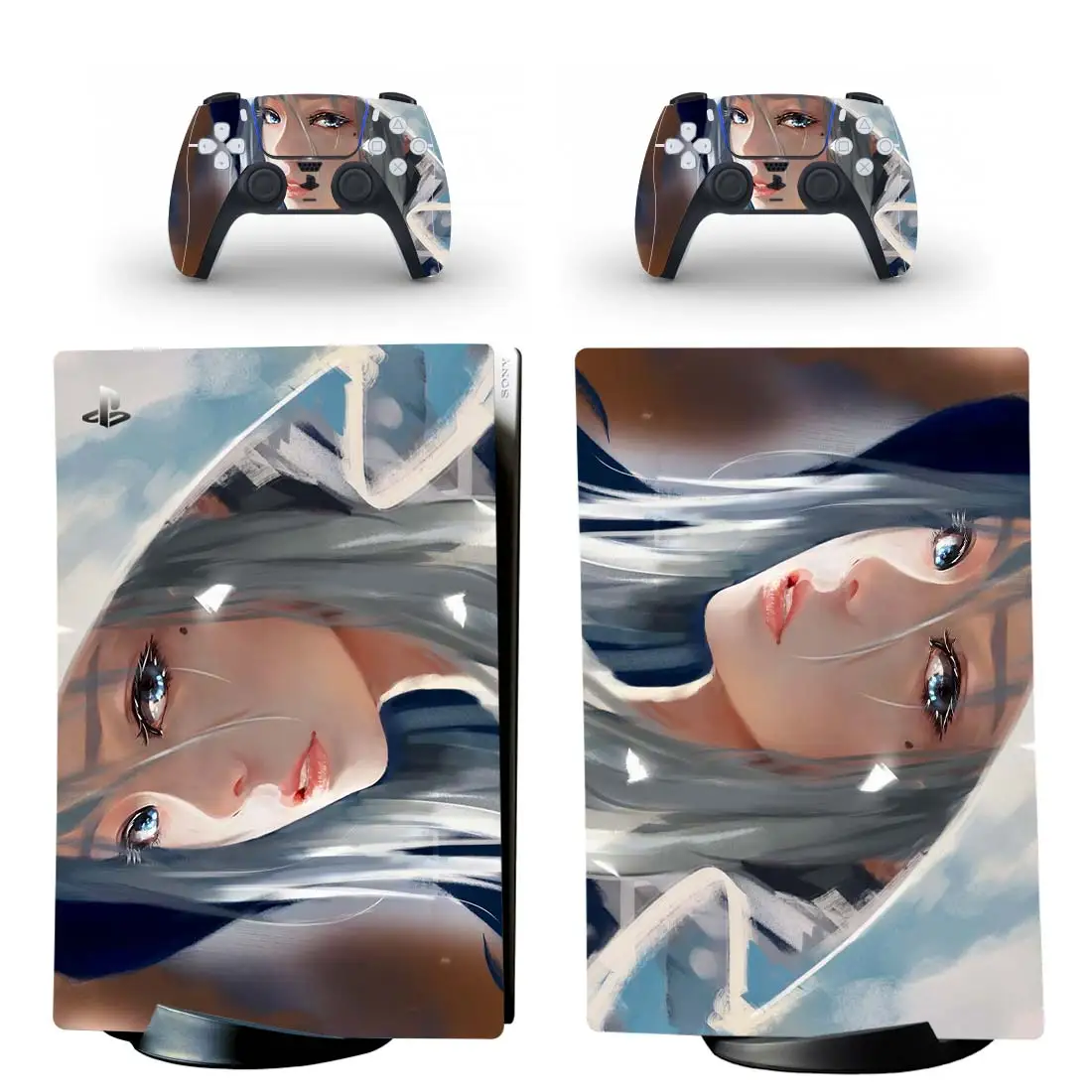 Стильная девушка PS5 Цифровая версия наклейка для Playstation 5 консоль и 2 контроллера Наклейка виниловая Защитная Скины 1
Стильная девушка PS5 Цифровая версия наклейка для Playstation 5 консоль и 2 контроллера Наклейка виниловая Защитная Скины 1
