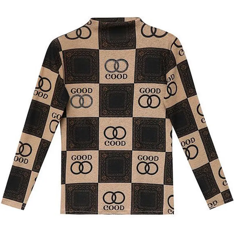 Women's new style autumn and winter 2020 with plush and thickened elastic slim top and long sleeves 
Women's new style autumn and winter 2020 with plush and thickened elastic slim top and long sleeves