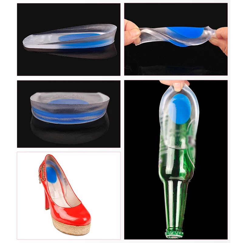 1 Pair Shoe Heel Support Pad Cup Gel Silicone Soft Cushion Orthotic Insole Plantar Care Unisex Increase Insoles
1 Pair Shoe Heel Support Pad Cup Gel Silicone Soft Cushion Orthotic Insole Plantar Care Unisex Increase Insoles