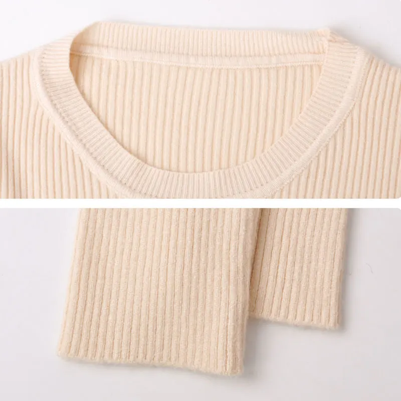 7 Colors Pullovers Women Slim Sweaters Female O-neck Solid Elegant Office Ladies Students Ulzzang Knitted Undershirts All-match
7 Colors Pullovers Women Slim Sweaters Female O-neck Solid Elegant Office Ladies Students Ulzzang Knitted Undershirts All-match