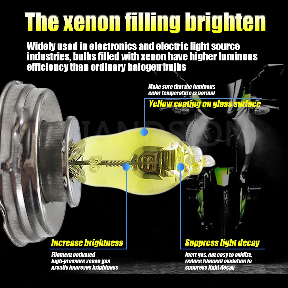 RUIANDSION2Pcs H6M P15D PH11 HS5 P45T Motorcycle Halogen Bulb 30W/35W 55W/66W 40W Filament Head Light Xenon 4300K 6000K High Low
RUIANDSION2Pcs H6M P15D PH11 HS5 P45T Motorcycle Halogen Bulb 30W/35W 55W/66W 40W Filament Head Light Xenon 4300K 6000K High Low
