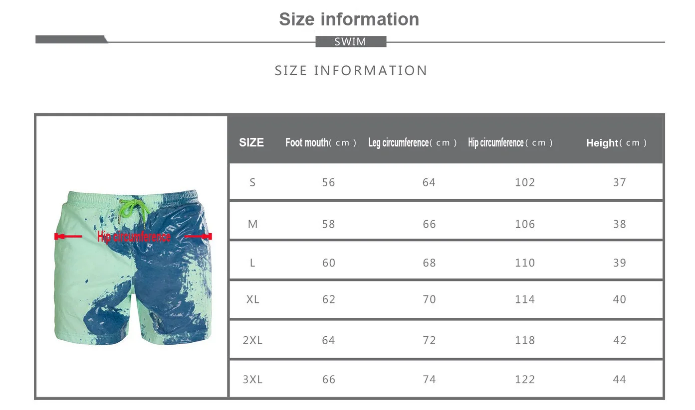 2020 New Color Changes in Incredible Swimsuits Men's Fashion Fun Ropa De Hombre Men's Beach Shorts Gay Sexy Underwear
2020 New Color Changes in Incredible Swimsuits Men's Fashion Fun Ropa De Hombre Men's Beach Shorts Gay Sexy Underwear