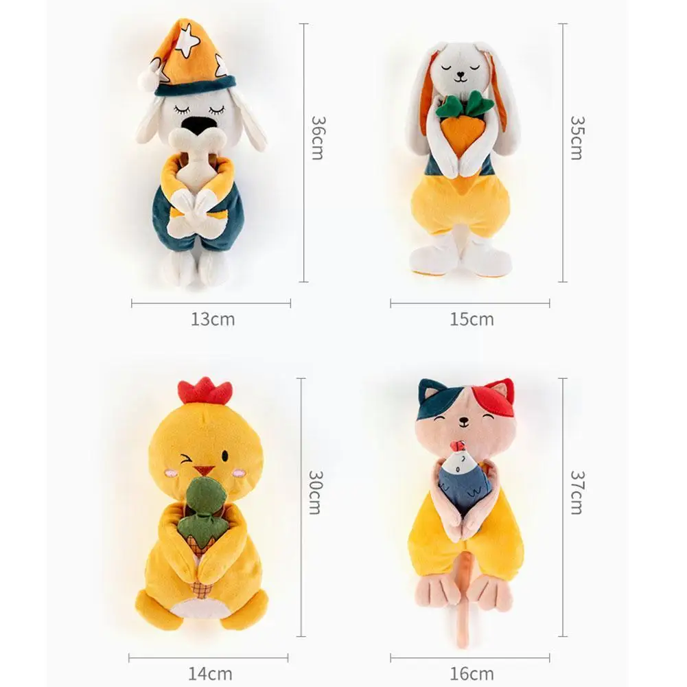 Soft Baby Bedside Cute Animal Stuffed Plush Ragdoll Chicken Kitten Dolls For Children Simulation Toy Puppy Bunny Q1R5
Soft Baby Bedside Cute Animal Stuffed Plush Ragdoll Chicken Kitten Dolls For Children Simulation Toy Puppy Bunny Q1R5