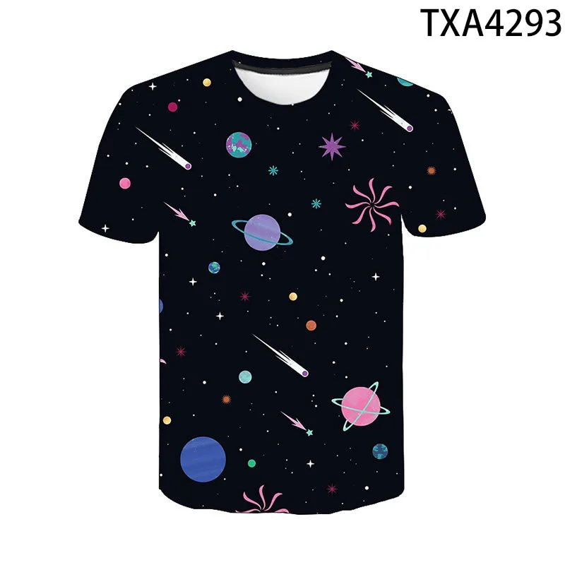 Galaxy Space Pattern Print 3D T-shirt Casual Summer Style Fashion Short Sleeve Universe T shirt Men Women Children Star Sky Tops
Galaxy Space Pattern Print 3D T-shirt Casual Summer Style Fashion Short Sleeve Universe T shirt Men Women Children Star Sky Tops