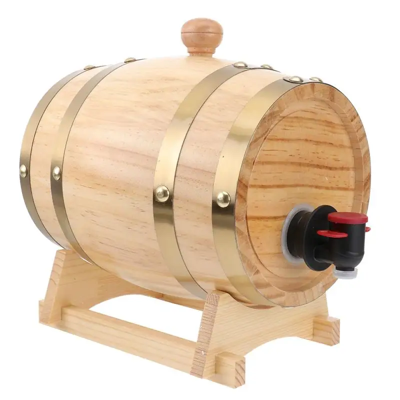 1.5L Oak Pine Wine Barrel Storage Special Barrel Storage Bucket Beer Casks For Beer Whiskey Rum Port Characteristics Bar Tool
1.5L Oak Pine Wine Barrel Storage Special Barrel Storage Bucket Beer Casks For Beer Whiskey Rum Port Characteristics Bar Tool