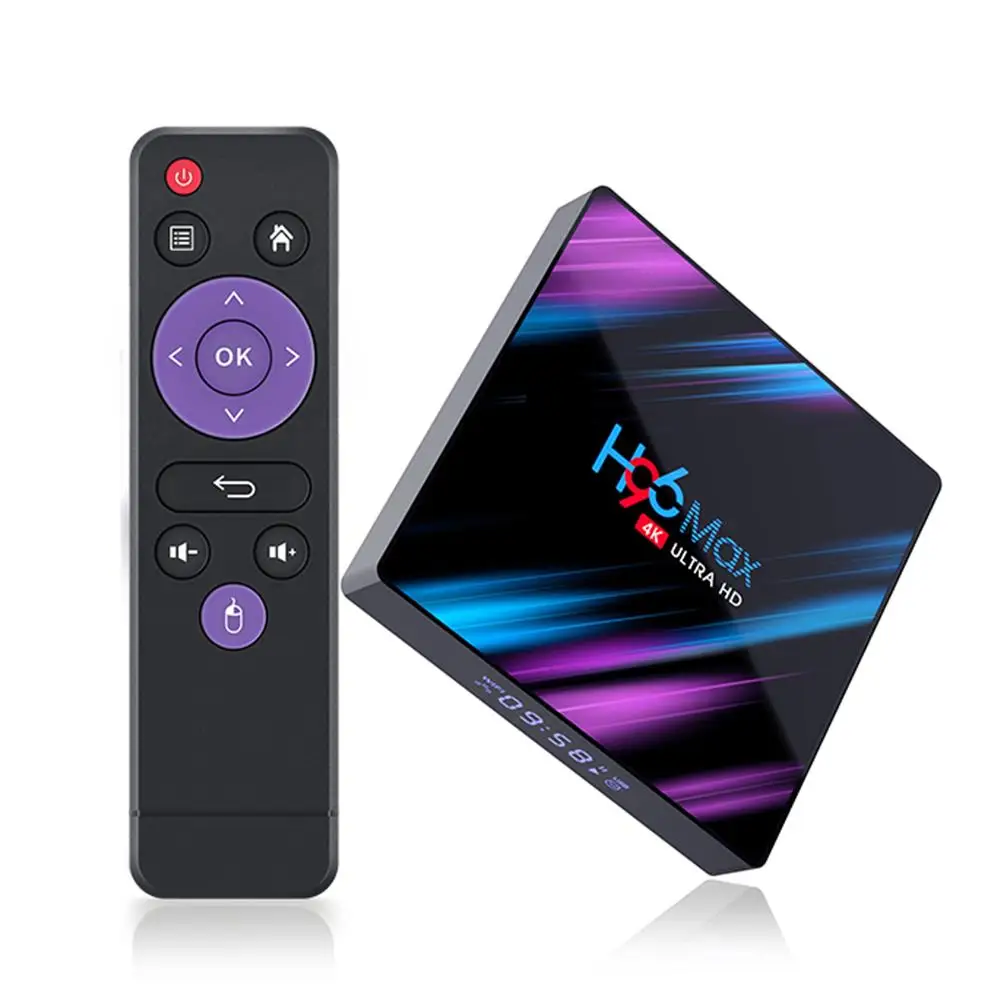Set-top Box Android 9.0 RK3318 H96 Max 16GB 32GB 64GB Youtube Media player 4K Wifi Netflix Smart Android TV Box Set Top Box
Set-top Box Android 9.0 RK3318 H96 Max 16GB 32GB 64GB Youtube Media player 4K Wifi Netflix Smart Android TV Box Set Top Box