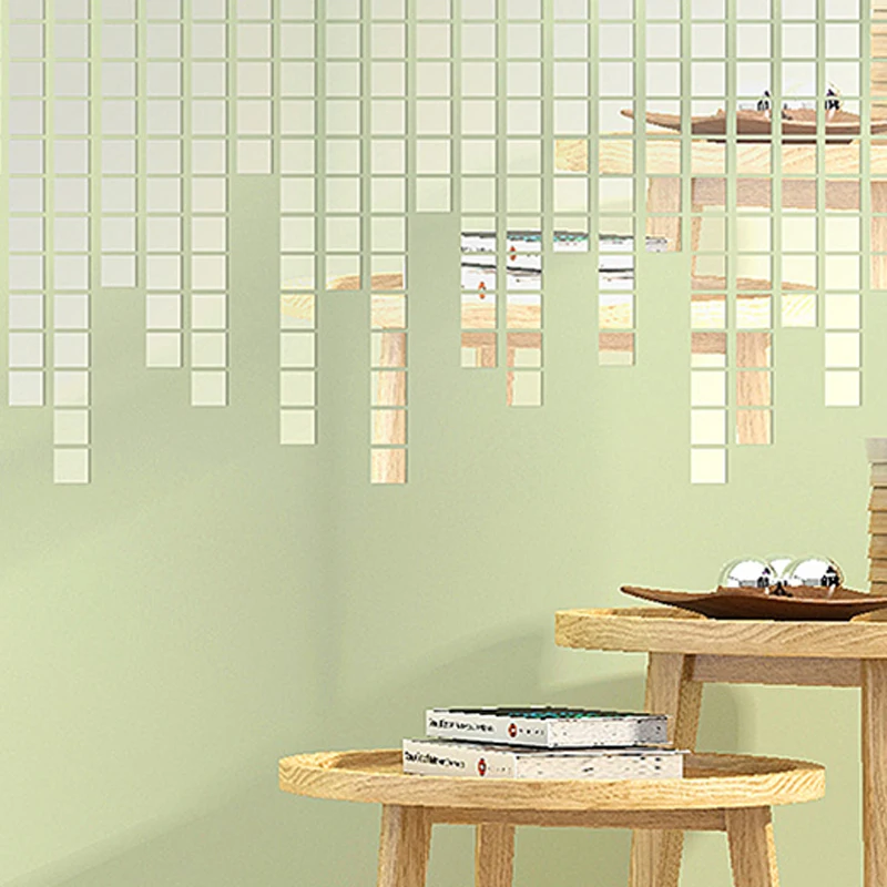 9PCS 15CM Square Mirror Tile Wall Stickers 3D Decal Mosaic Home Room Decoration DIY for Bedroom Wallpaper Stickers
9PCS 15CM Square Mirror Tile Wall Stickers 3D Decal Mosaic Home Room Decoration DIY for Bedroom Wallpaper Stickers