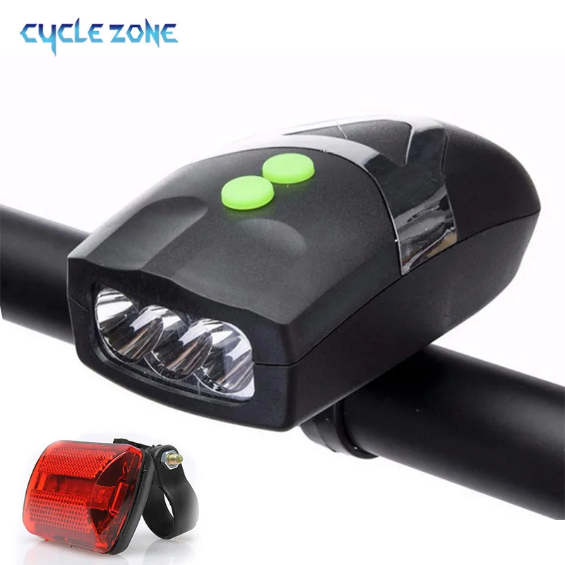 Bike Lights Sets Bike Headlight & Taillight with 80DB Horns Bell 3 Lights Modes LED Front Lamp for All Bicycles/Road/Mountain
Bike Lights Sets Bike Headlight & Taillight with 80DB Horns Bell 3 Lights Modes LED Front Lamp for All Bicycles/Road/Mountain