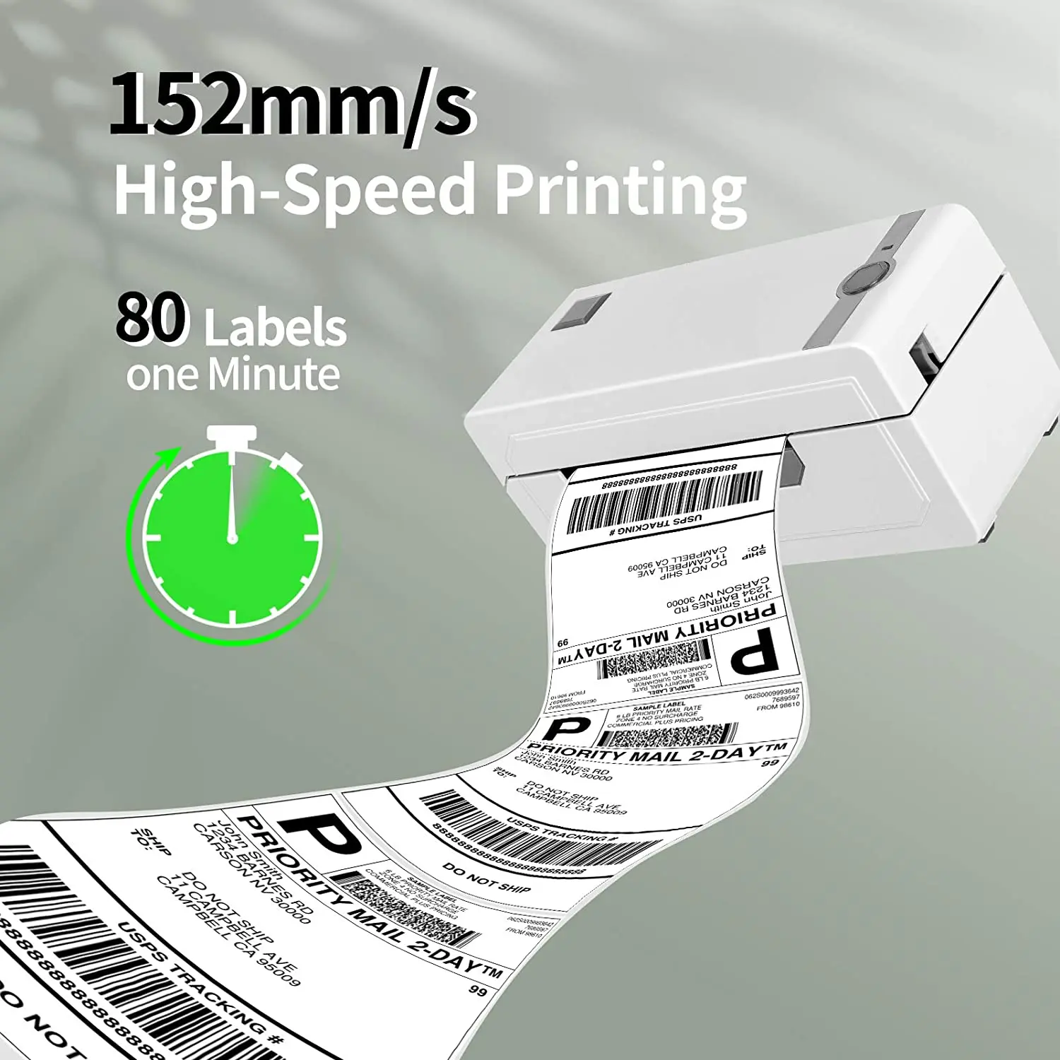 Phomemo Thermal Label Printer High-Speed 4x6 4x4 for Shipping Packages Barcode Address UPS USPS FBA Post Label PM-246 Pro
Phomemo Thermal Label Printer High-Speed 4x6 4x4 for Shipping Packages Barcode Address UPS USPS FBA Post Label PM-246 Pro