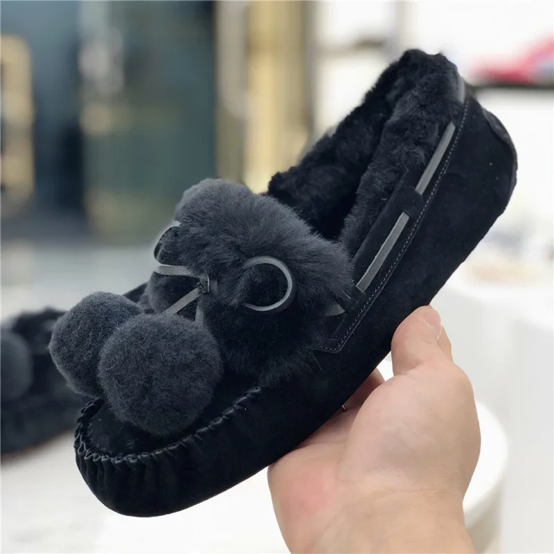Top brand Natural Fur Genuine Leather Women Flat Shoes New Fashion Women Moccasins Casual Loafers Plus Size Winter shoes
Top brand Natural Fur Genuine Leather Women Flat Shoes New Fashion Women Moccasins Casual Loafers Plus Size Winter shoes