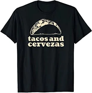 Tacos And Cervezas Funny Mexican Food Beer Lover Gift Idea T-Shirt
Tacos And Cervezas Funny Mexican Food Beer Lover Gift Idea T-Shirt