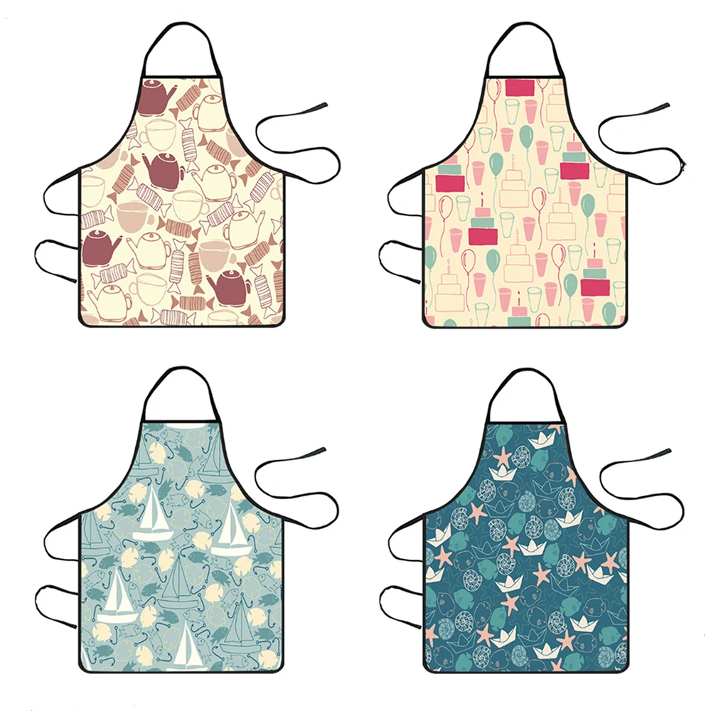 Simple Fine Apron Sleeveless Polyester Apron Men And Women Household Cleaning Tools Anti-Oil Household Kitchen Supplies
Simple Fine Apron Sleeveless Polyester Apron Men And Women Household Cleaning Tools Anti-Oil Household Kitchen Supplies