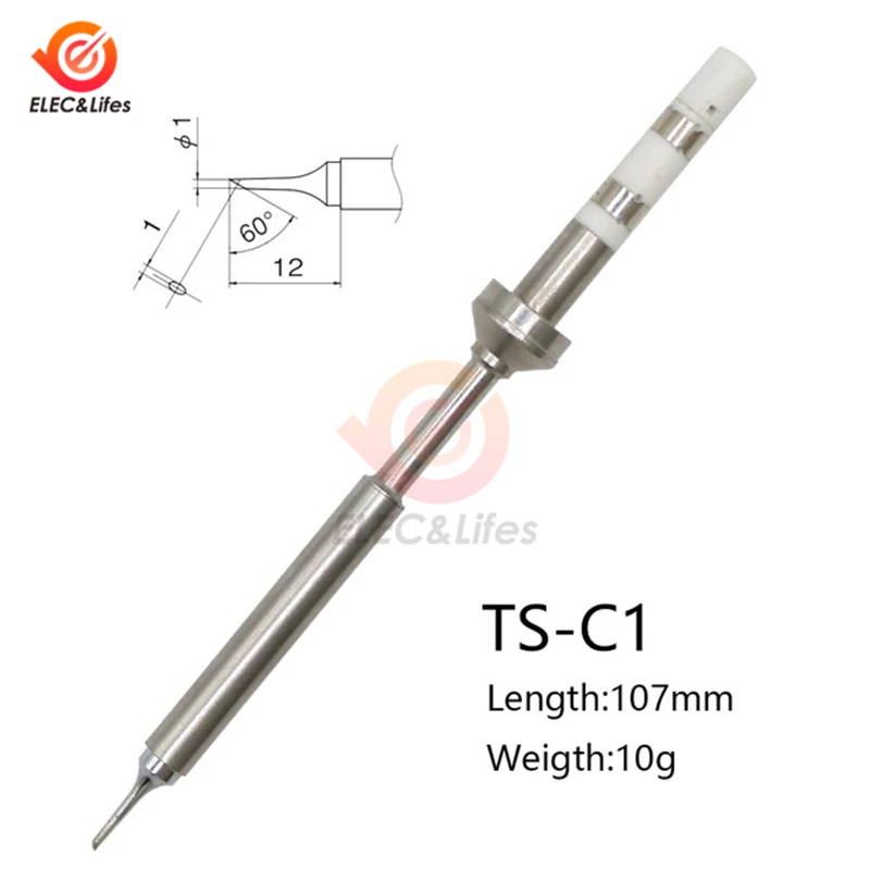 2021New TS100 Soldering Iron tips Lead Free Replacement Various Models of Tip Electric Soldering Iron Tip KU I D24 BC2 BC3 C1 C4
2021New TS100 Soldering Iron tips Lead Free Replacement Various Models of Tip Electric Soldering Iron Tip KU I D24 BC2 BC3 C1 C4
