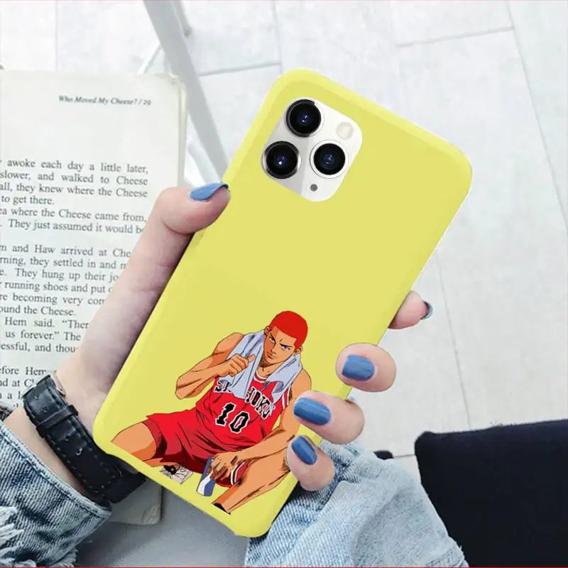 Slam dunk anime manga Phone Case Yellow Candy Color for iPhone 11 12 mini pro XS MAX 8 7 6 6S Plus X SE 2020 XR
Slam dunk anime manga Phone Case Yellow Candy Color for iPhone 11 12 mini pro XS MAX 8 7 6 6S Plus X SE 2020 XR
