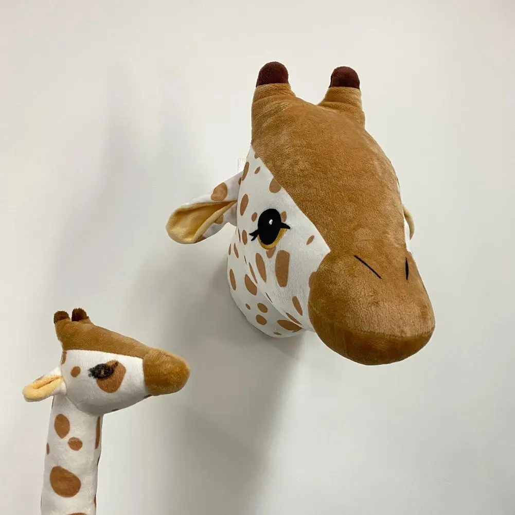 HOT Animal Head Giraffe Wall Decor Hanging Mount Stuffed Animal Plush Toy Princess Doll Girl Kid Gift Nursery Room
HOT Animal Head Giraffe Wall Decor Hanging Mount Stuffed Animal Plush Toy Princess Doll Girl Kid Gift Nursery Room