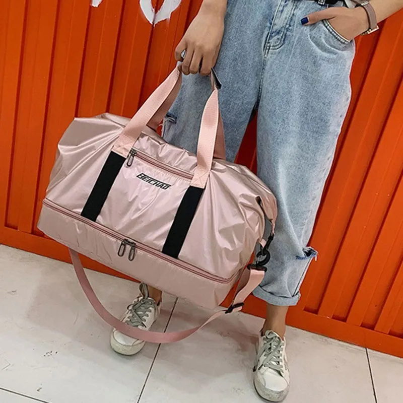 New Waterproof Travel Sports Bag Ladies Outdoor Sport Gym Bags Women Oxford Fitness Storage Tote For Shoe Men Training Bag 2020
New Waterproof Travel Sports Bag Ladies Outdoor Sport Gym Bags Women Oxford Fitness Storage Tote For Shoe Men Training Bag 2020