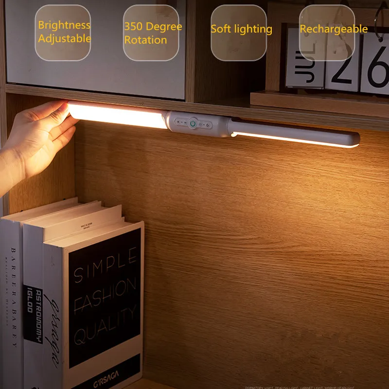 Rotation LED Night Lights 10 Modes Lighting Reading Lamp 3 Colors Temperature Rechargeable Timing LED Table Lamps For Reading
Rotation LED Night Lights 10 Modes Lighting Reading Lamp 3 Colors Temperature Rechargeable Timing LED Table Lamps For Reading