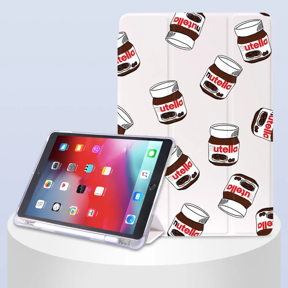 Nutella Drink Cute Case For iPad 10.2 7th 8th iPad Pro 11 2020 Cover Silicone Cover For iPad 10.9 Air 4 Air 2 With Pencil Holder
Nutella Drink Cute Case For iPad 10.2 7th 8th iPad Pro 11 2020 Cover Silicone Cover For iPad 10.9 Air 4 Air 2 With Pencil Holder