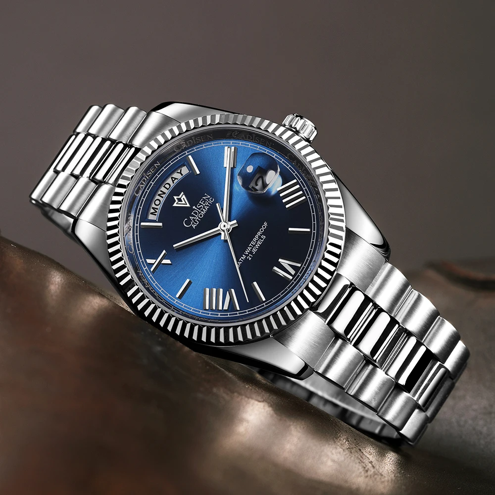 Новинка 2021 Tourbillon CADISEN дизайнерские мужские часы механические для мужчин
