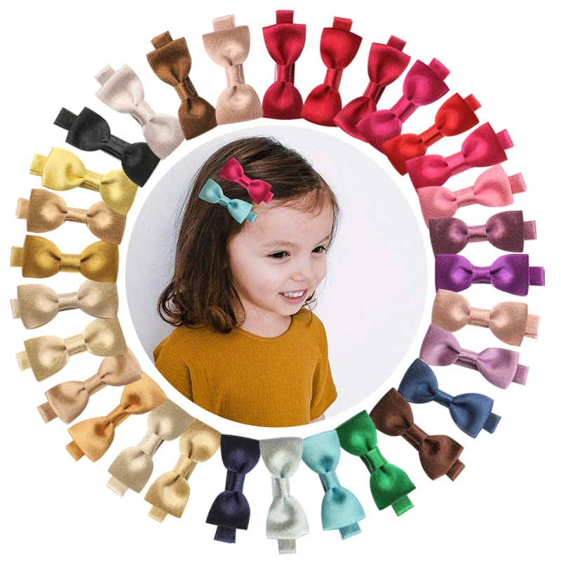 ncmama 10Pcs/lot 2.3" Mix Color Mini Bow Barrettes Sweet Girls Solid Hair Clips Kids Hairpins Hair Accessories for Baby Girls
ncmama 10Pcs/lot 2.3" Mix Color Mini Bow Barrettes Sweet Girls Solid Hair Clips Kids Hairpins Hair Accessories for Baby Girls
