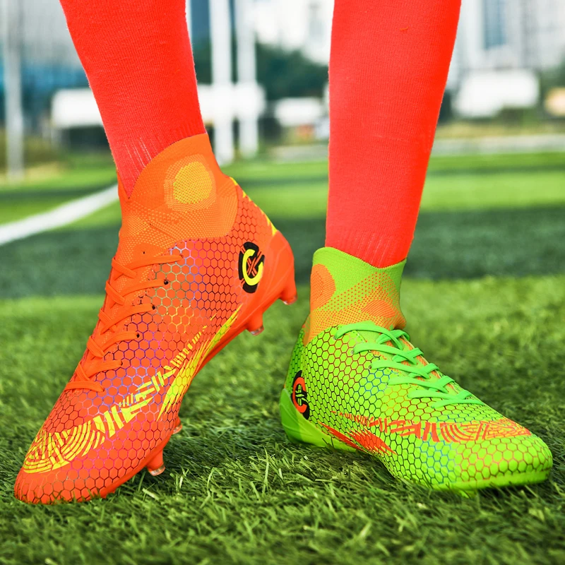 Football Boots for Men FG Cleats Sneakers Men Soccer Shoes Outdoor Sports Training Athletic Shoes Man Kids Trainers Shoes 2020
Football Boots for Men FG Cleats Sneakers Men Soccer Shoes Outdoor Sports Training Athletic Shoes Man Kids Trainers Shoes 2020